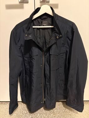 Theory Men's Dark Navy Lightweight Field Jacket